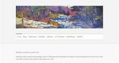 Desktop Screenshot of muskokaartist-lyndalynn.com